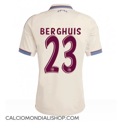 Maglie da calcio Ajax Steven Berghuis #23 Terza Maglia 2025-26 Manica Corta Maglie da calcio Ajax Steven Berghuis #23 Terza Maglia 2025-26 Manica Corta